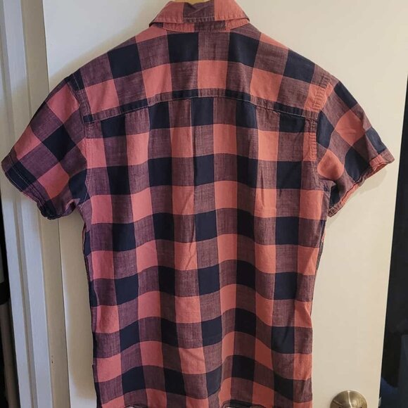 Jack & Jones Men's Medium Short Sleeve Button Down Shirt - Picture 2 of 3